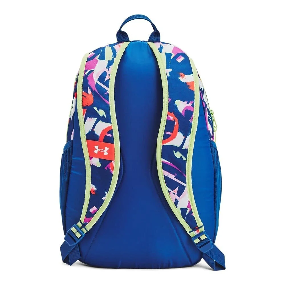 Under Armour Hustle Sport 6.0 Backpack Unisex Tech Blue Shoulder Strap JAX2131